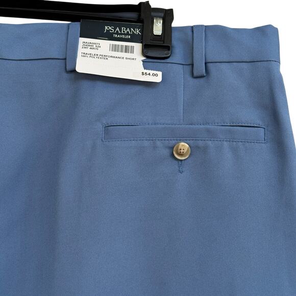 Jos. A. Bank Mens SZ 46R Traveler Performance Shorts Tailored Fit Slider Waist - Picture 4 of 9
